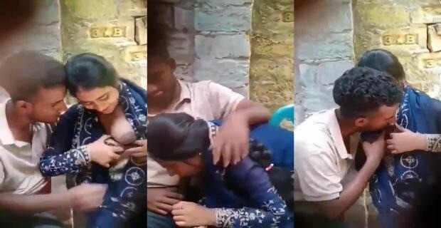 Horny Village Lover Outdoor Sucking Hidden Cam