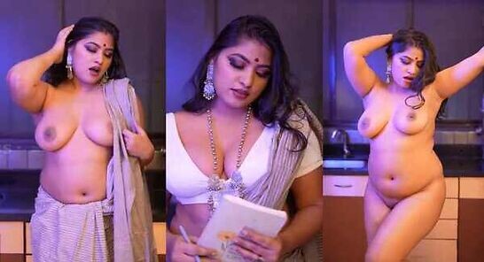 Anjali Gaud White Gray Sharee Strip App Content