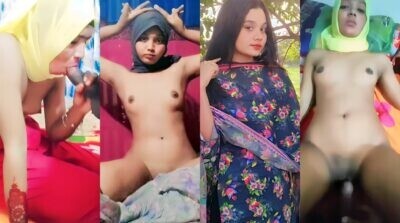 Hijabi Cute Girl Sucking Riding Fucking Collection