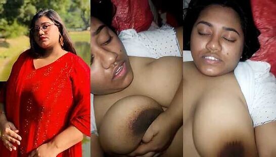 Big Boobs College Girl Rubbing With Partner